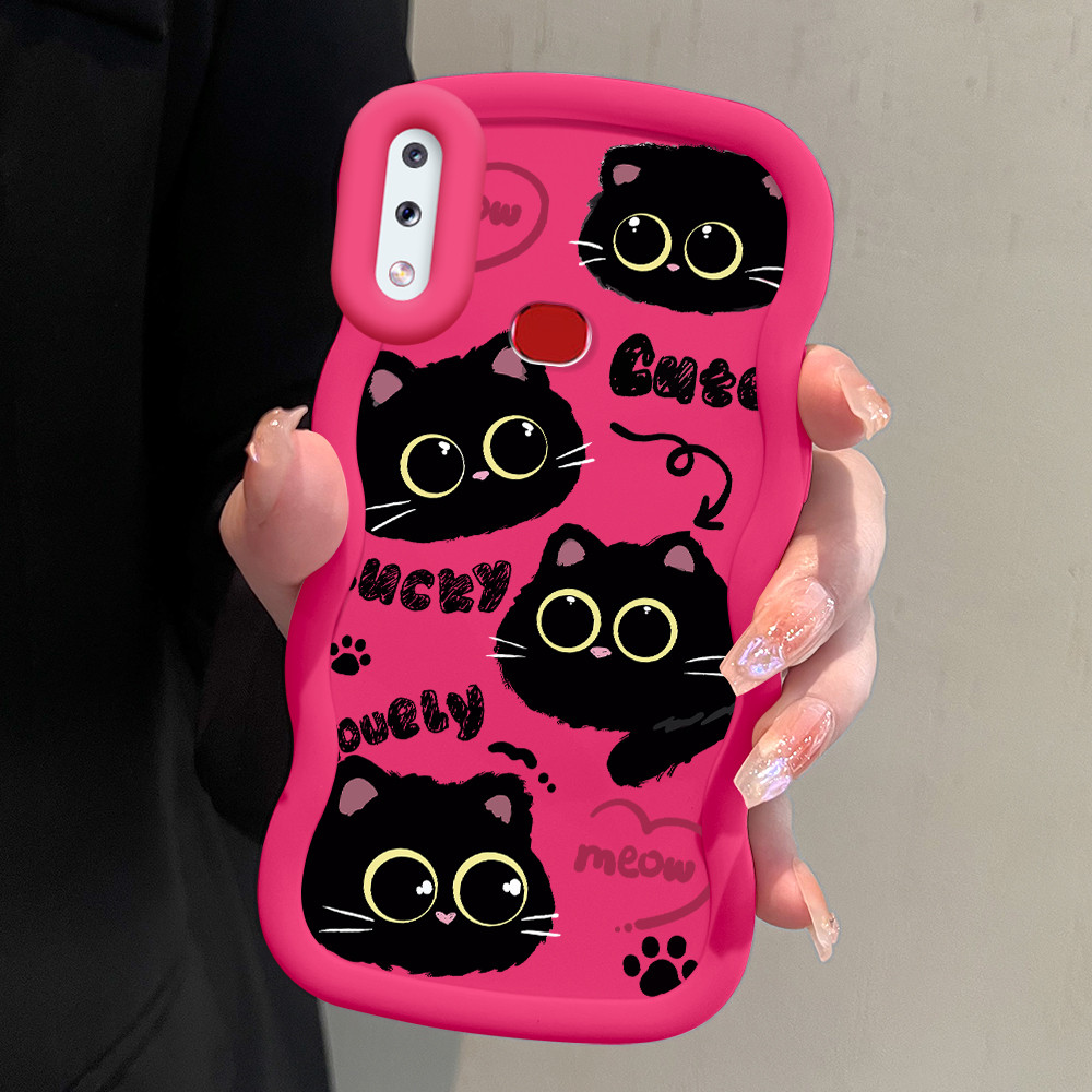 Casing Hp Untuk Compitable With Samsung Galaxy A10S Case Softcase Kesing Soft Cassing Kucing 0850
