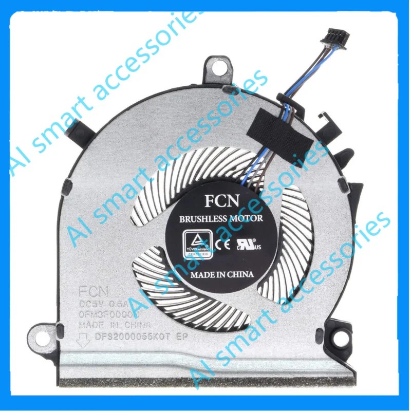 For New Cpu Cooling Fan Hp 15-Ec L77560-001 15-Ec0016Ax 15-Ec0075Ax 4 Pin# Xmsj