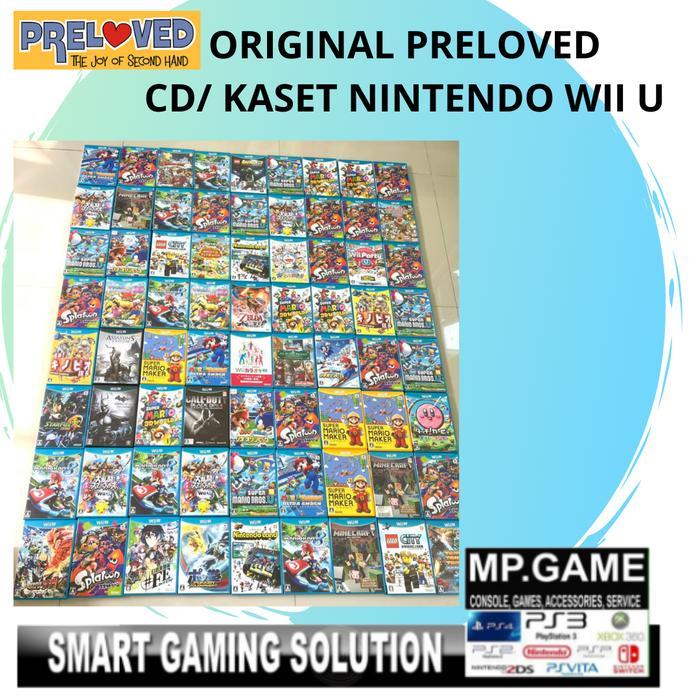 Original Preloved - CD/Kaset NIntendo WiiU Jepang