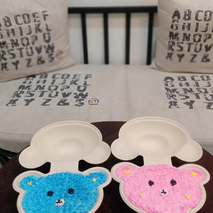 Cake Teddy Lunch box kue beruang kue teddybear korean cake cakeberuang