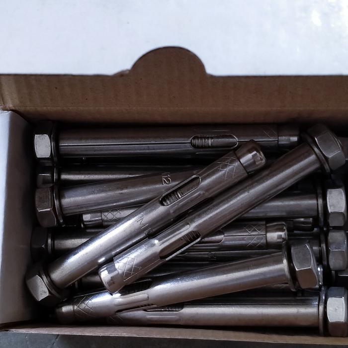 b881- Dynabolt Stainless Ss316 M12X100 / Dinabolt M12 /Anchor Bolt 10Cm