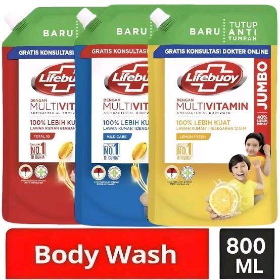 n2qm- Lifebuoy Sabun Mandi Cair 800Gr