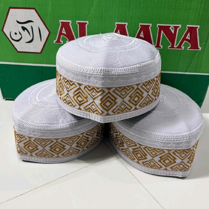 GROSIR PECI MAROKO BORDIR PECI HAJI SPON 10 pcs Motif Kopiah