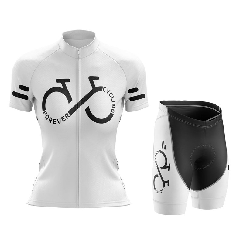 Summer Women Cycling Jerseys Set 2023 Short Sleeve Mountian Bike Clothing Racing Bicycle Clothes