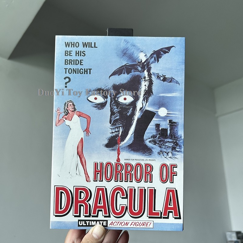 NECA Dracula Figure Universal Monsters 1958 Dracula Horror Of Dracula Anime Action Figure Model Doll