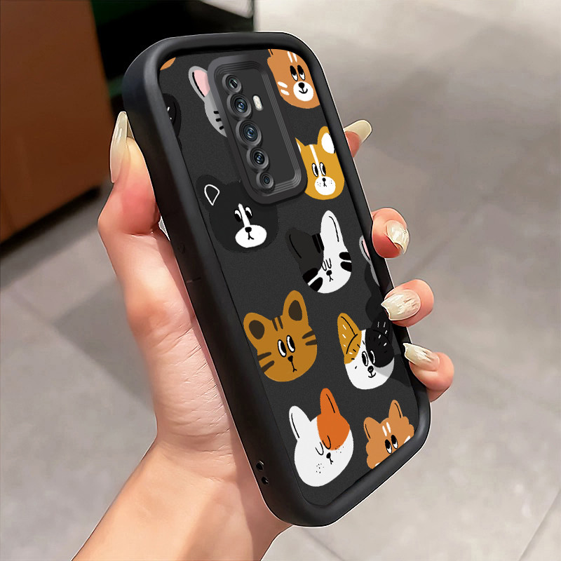 Casing Hp Untuk OPPO Reno 2F Reno 2Z Reno2 F Reno2 Z Case Casing Anime kartun pola Kasus HP Tangga L