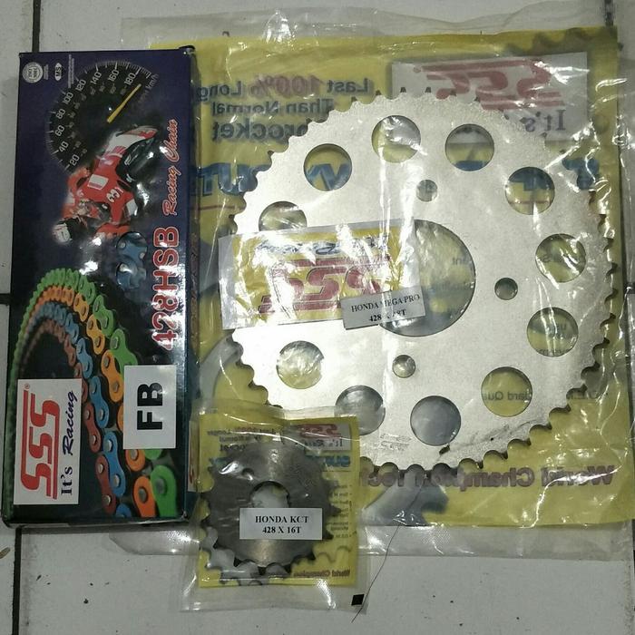 Gear Set Sss 14X48 Cb150 Megapro Cbr150 Verza