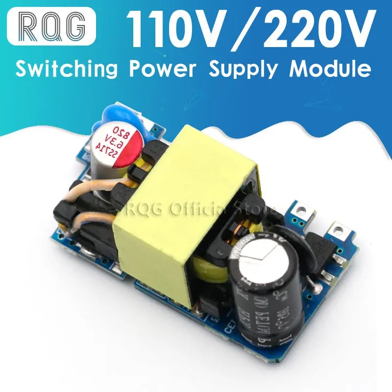 Ac-Dc Converter 110V 220V To 5V 2A Buck Voltage Regulator Low Ripple Switching Power Supply Module