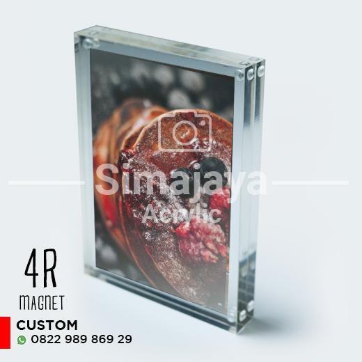 New frame foto acrylic 4R 5mm