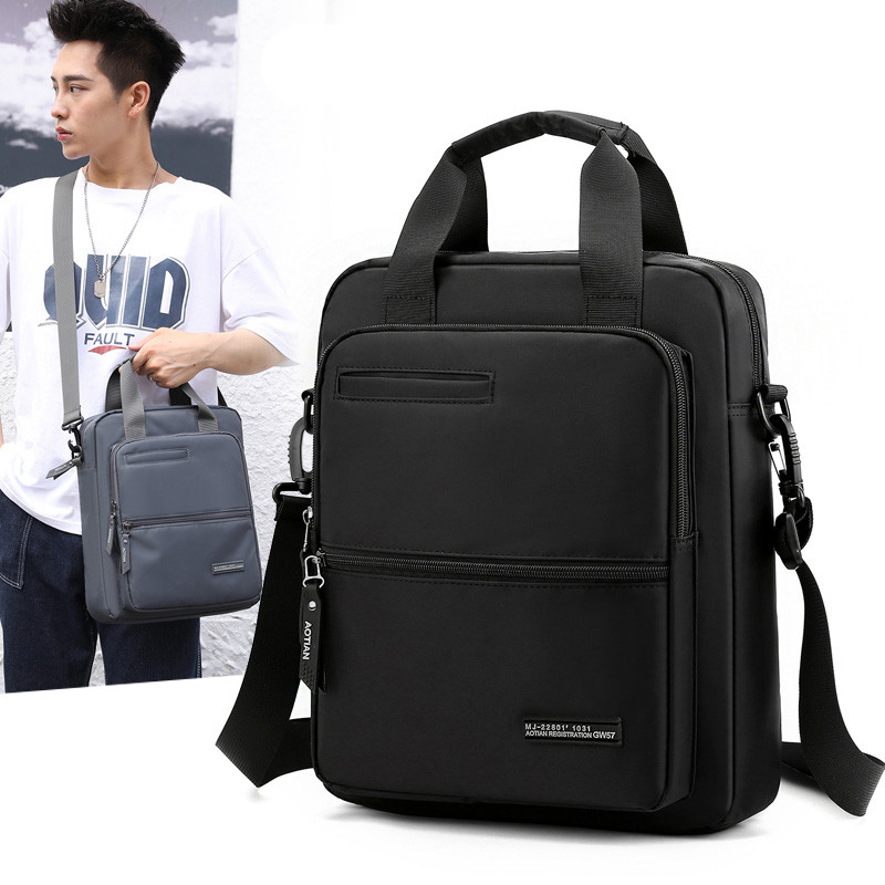 AOTIAN Men's Shoulder Bag Tote 13.3" Laptop Briefcase man Ipad Messenger Bag High Quality Business