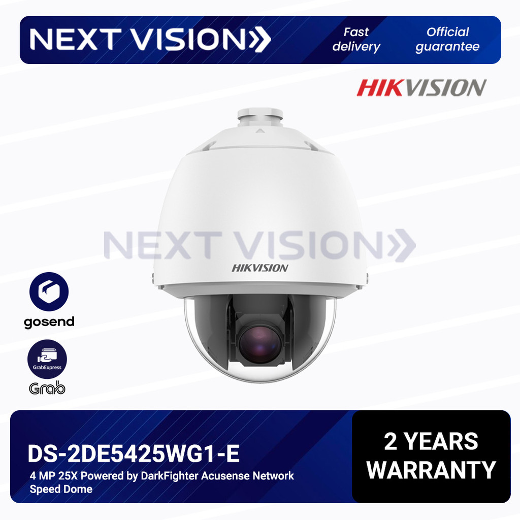 DS-2DE5425WG1-E - HIKVISION IP 4MP 25X DARKFIGHTER ACUSENSE SPEED DOME CAMERA