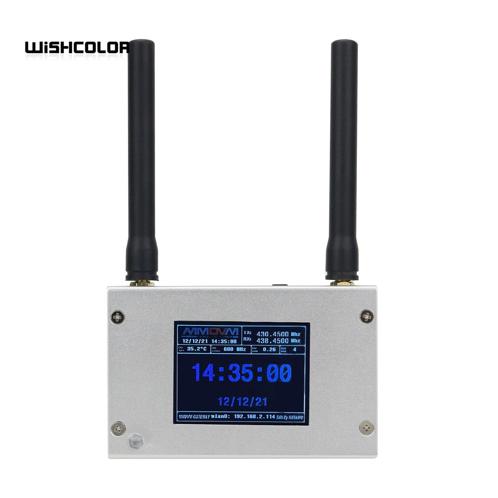 Duplex MMDVM Hotspot w/ Aluminum Alloy Shell Color Display Screen