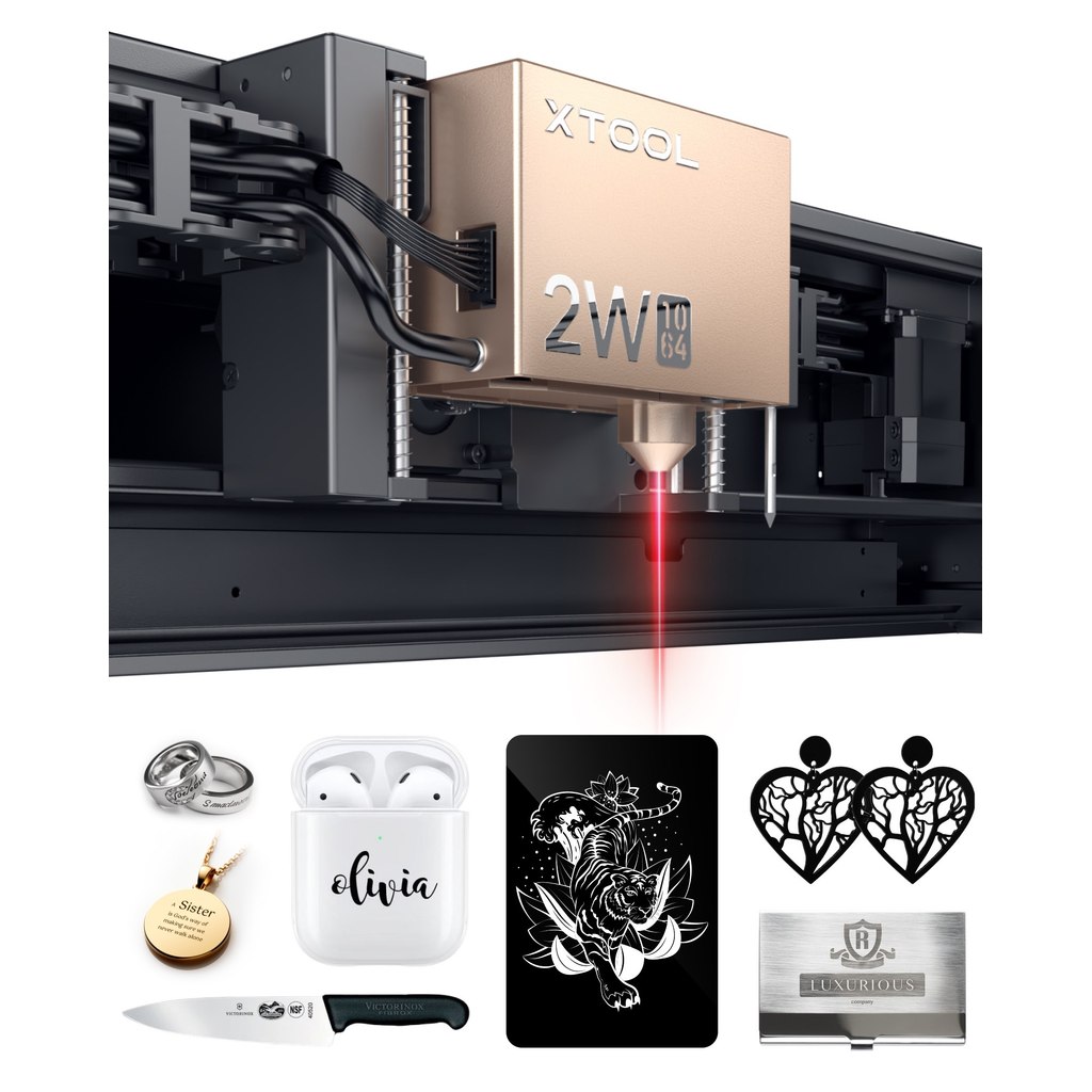 Xtool 1064Nm Infrared Laser Module For Xtool S1 Enclosed Diode Laser Cutter Laser Engravers