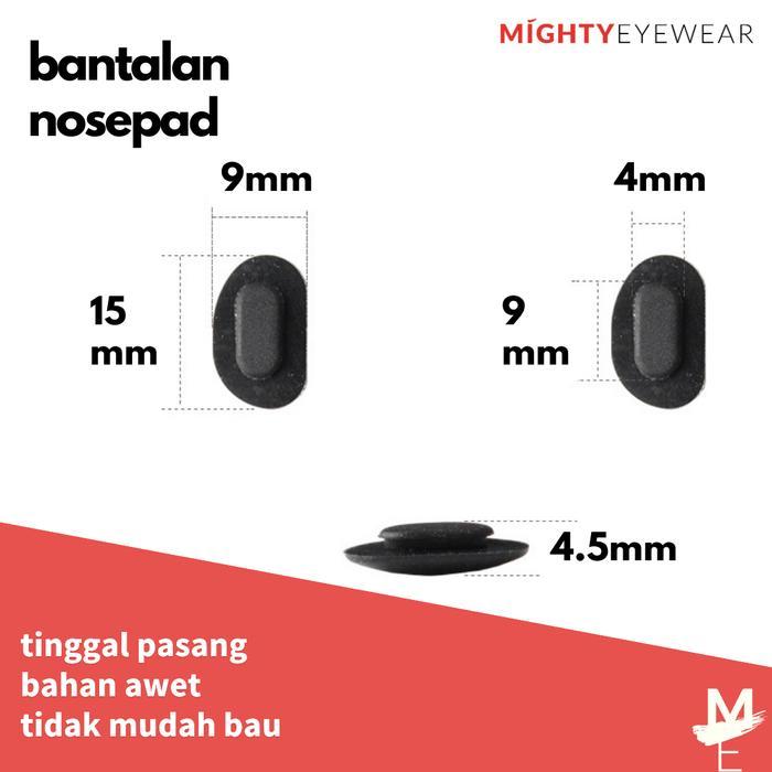 cyhf- Nosepad Besi Bantalan Hidung Kacamata Nosepad Tulang Pad Arm