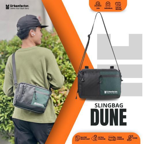 Bostanten Shop - Tas Selempang Bahu Pria Urban Factor - Dune