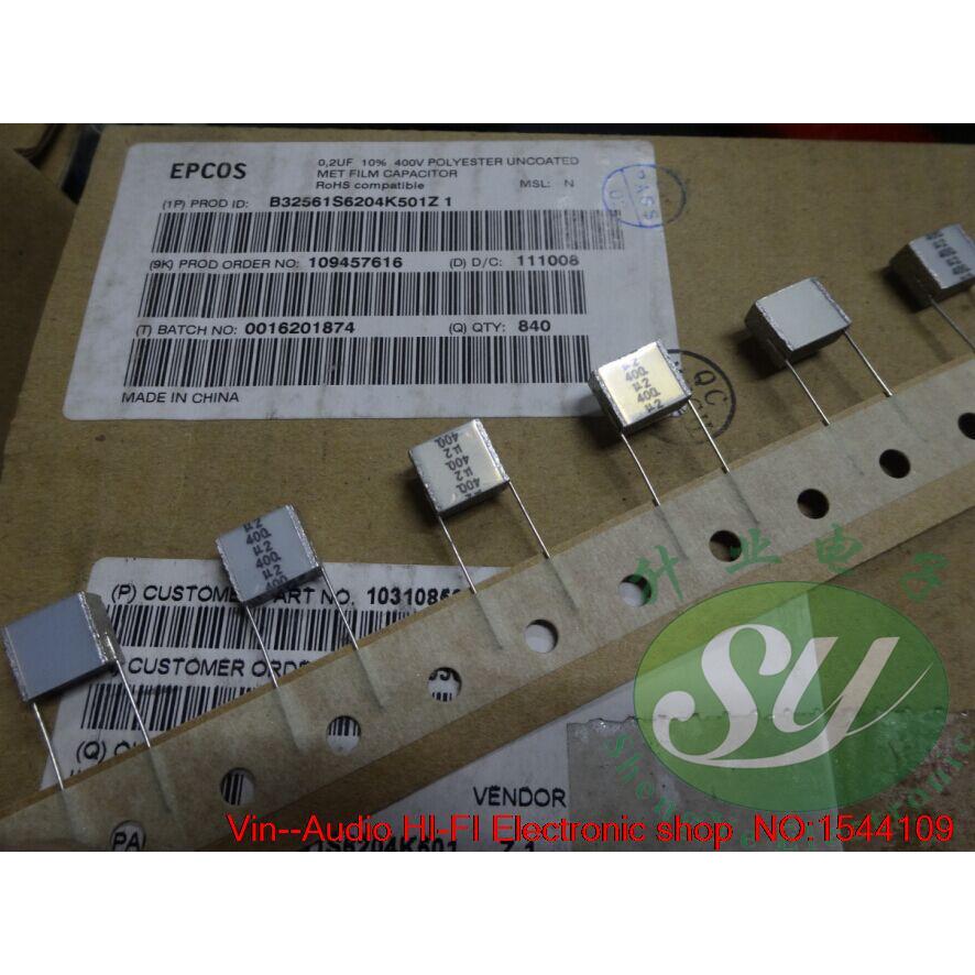 Hot Sale 20Pcs/50Pcs Epcos New 200Nf U2 0.22Uf For 220Nf U22 0.2Uf/400V 224 Thousand Layer Cake
