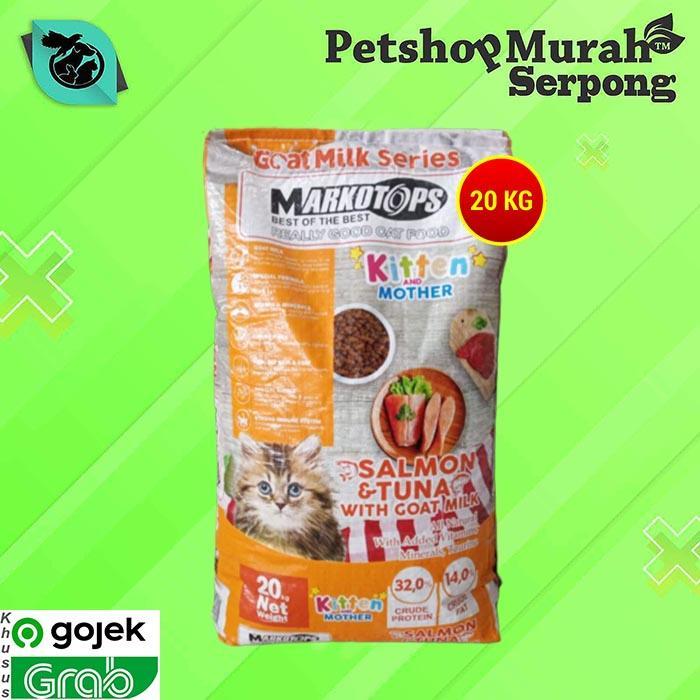 Makanan Kucing Markotop 20 Kg Cat Food Markotop Karungan 20Kg