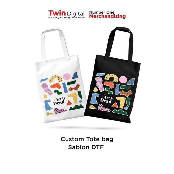 Bostanten Shop - Totebag Canvas Custom - Tas Wanita - Totebag