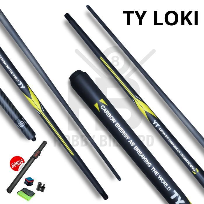 Fury TY Loki Carbon + Extension Cue Stick Play Billiard