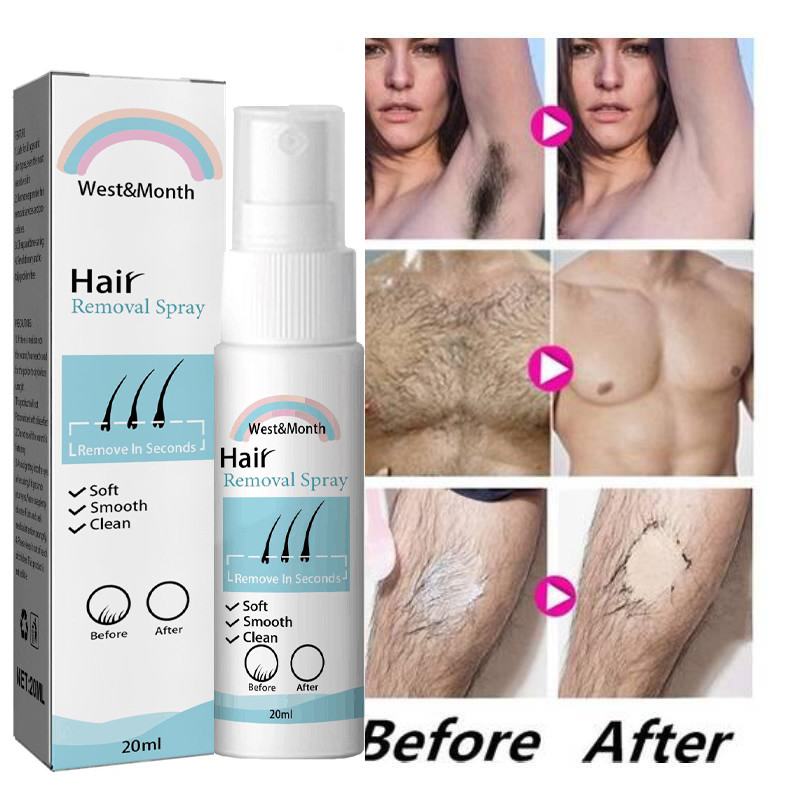 Permanent Hair Removal Spray Health Painless Hair Remover For Ladies Armpit Legs Arms Hair Growth In