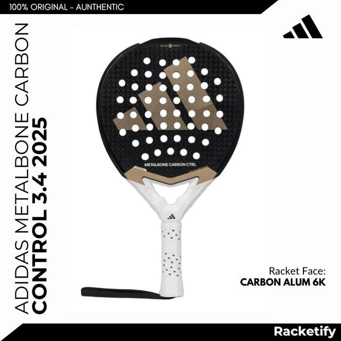 ADIDAS METALBONE CARBON CTRL 3.4 2025 100% Original / Racket Raket Padel Adidas Metalbone Carbon