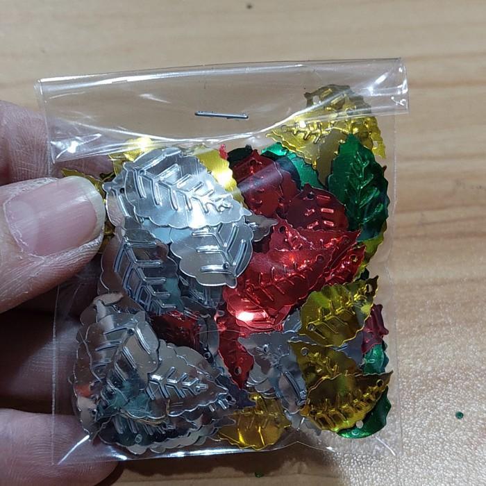 Payet Manik Ramboci Daun Metalik