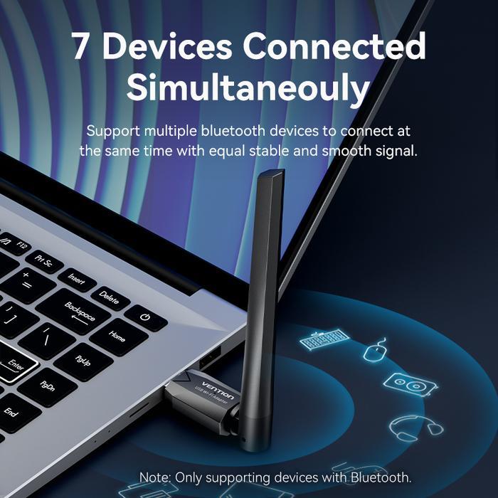 VENTION WIRELESS USB ADAPTER DONGLE WIFI DUAL BAND ANTENA