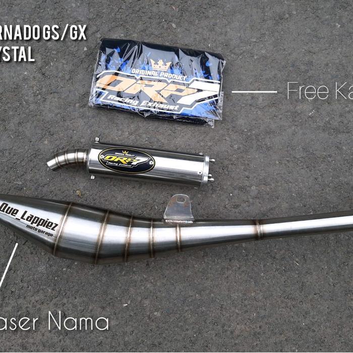 KNALPOT TORNADO RACING KNALPOT TORNADO STANDAR RACING KNALPOT TORNADO GS GX KNALPOT CRISTAL RACING