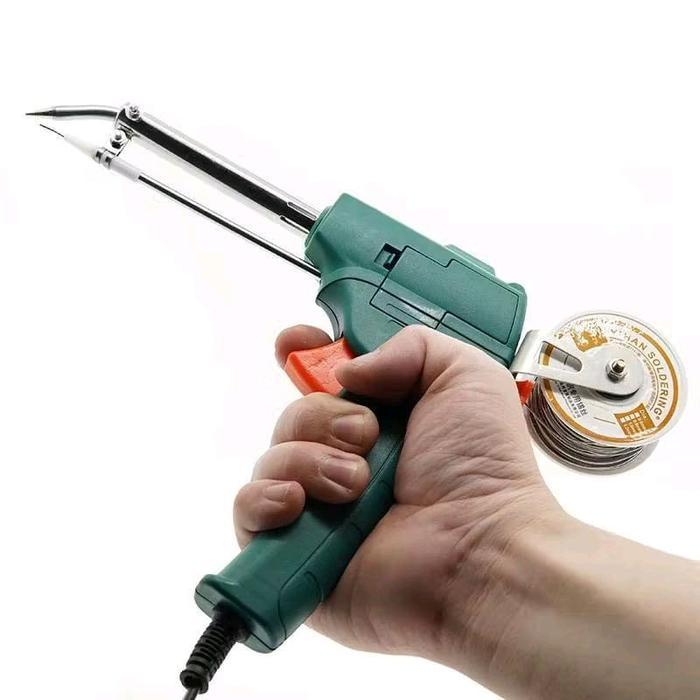 Solder Iron Automatic Tin 60W / Solder Listrik Timah Otomatis 60 Watt Iron Automatic 60W / Solder