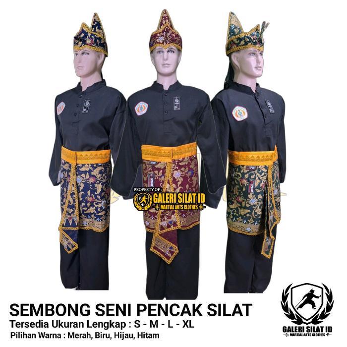 Sembong IPSI - Kain Seni Pencak Silat - Dodot Silat IPSI - Atribut Seni Silat - Kostum Aksesories