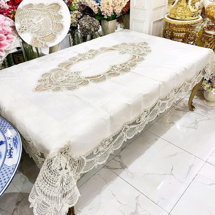 Taplak Meja Makan Turki Premium