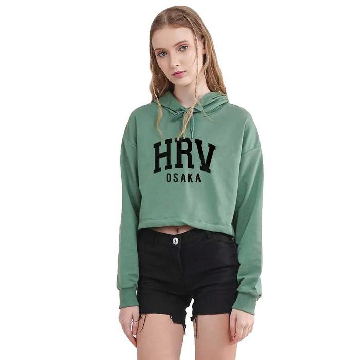 Berkualitas Hnl Sweater Hoodie Crop Top Osaka Frenchterry Size S - Xxl (Pria Wanita) Terlaris
