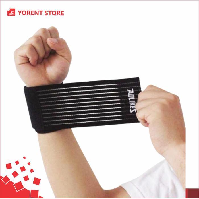 k9a8- Deker Pergelangan Tangan Cedera Olahraga Fitnes Badminton Wishbrand