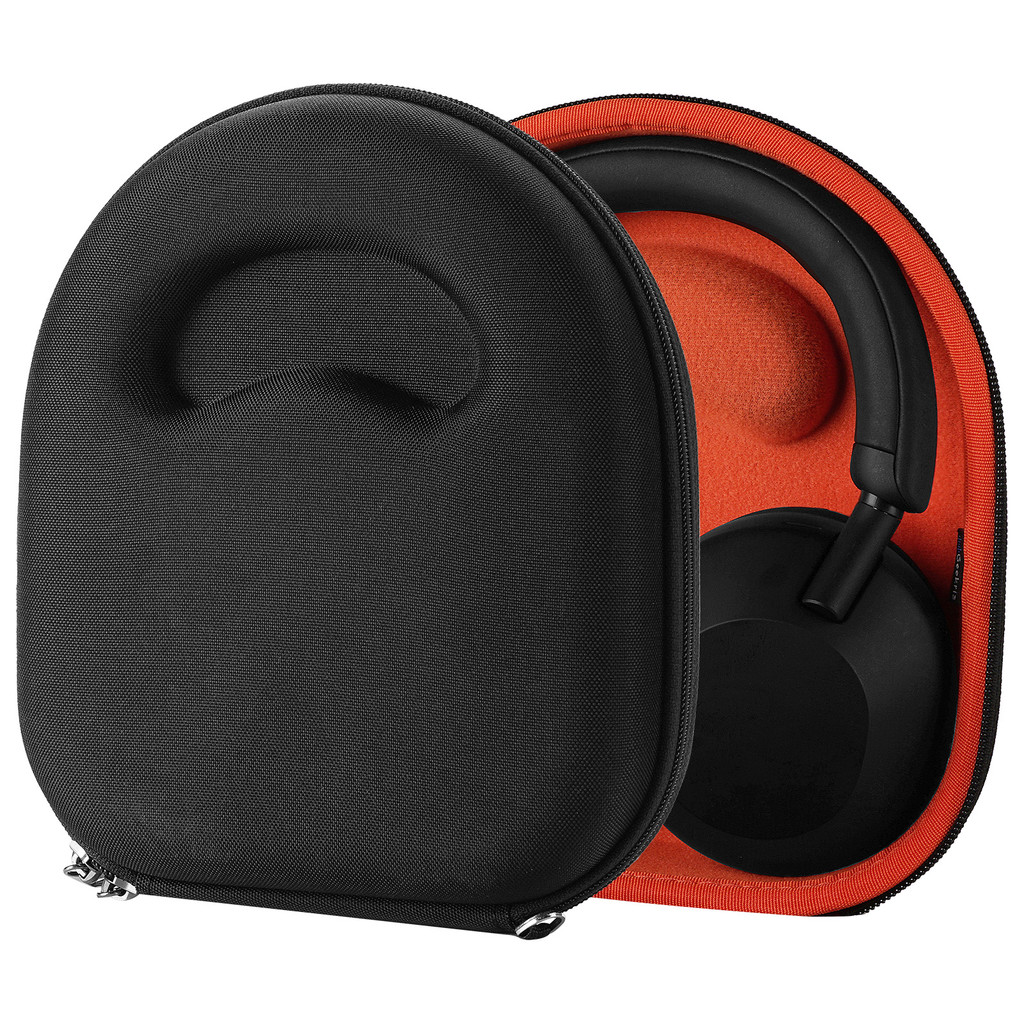Geekria Headphones Case Pouch for WH-1000XM5, WH-1000XM4, MDR-1RNC, Hard Portable Earphone Cable Sto