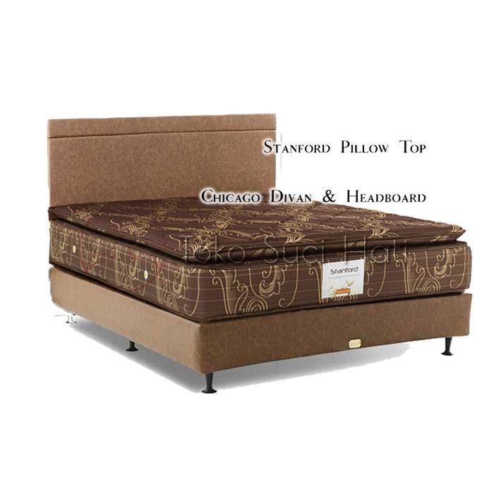 Springbed Stanford Pt Dv & Hb Icago Mstpdc100 Uk 100X200