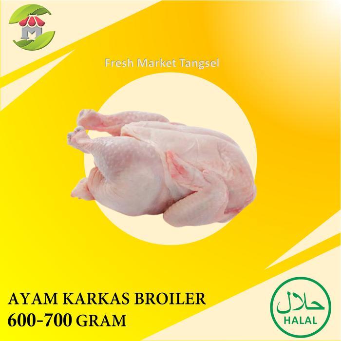 New ayam karkas boiler 600-700gr ayam potong karkas broiler