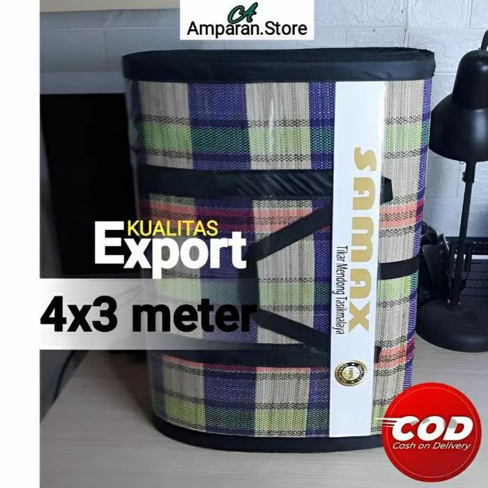 5jee- Tikar Lipat Piknik Jumbo 400X300 Anti Slip