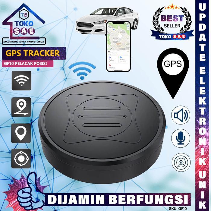 Mini Gps Gf10 Alat Pelacak Lokasi Tracking Location Dan Rekam Suara Voice Recorder Real Time Kendali