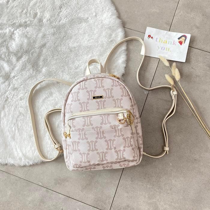 iobm- En-Ji Niomi Tas Ransel Wanita - Cream