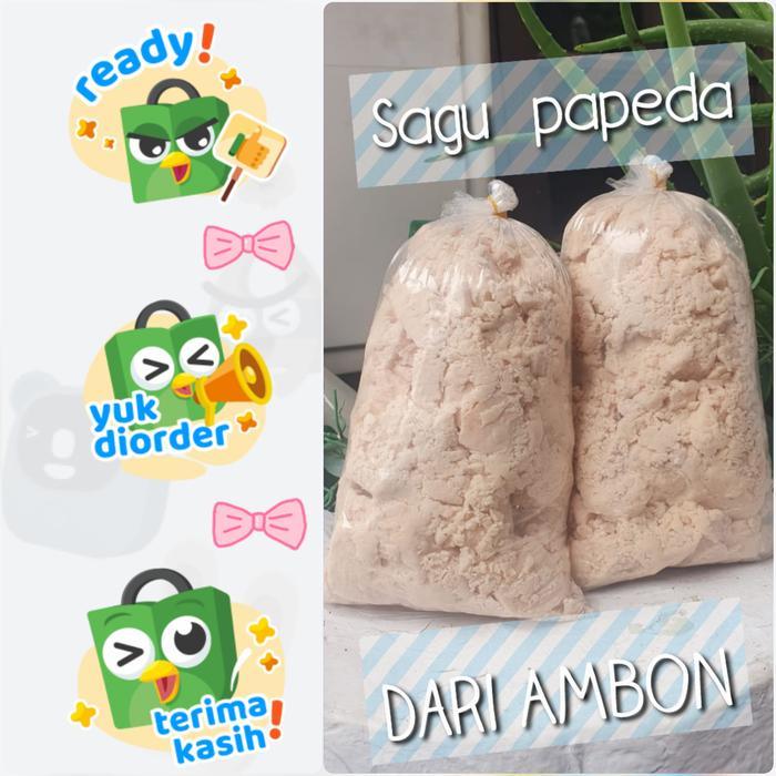Sagu Mentah/Sagu Papeda/Sagu Ambon (Harga Per Kg) Berkualitas