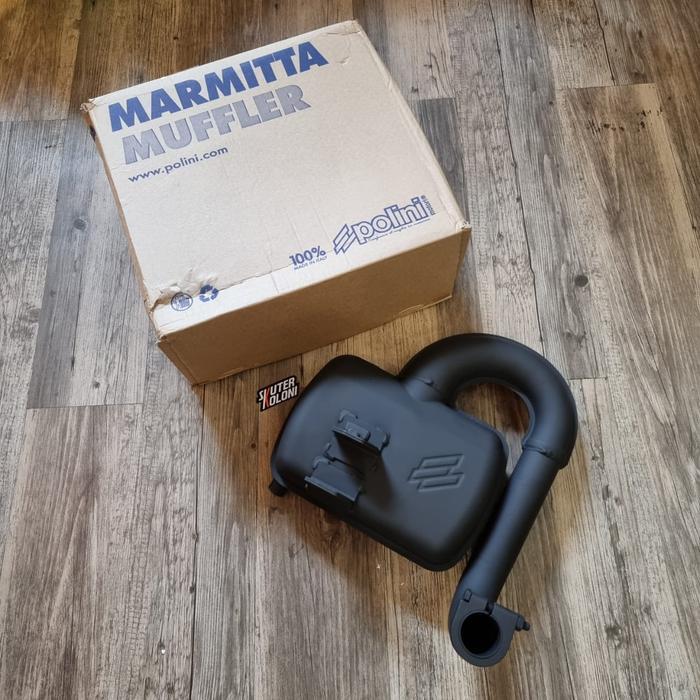 Polini Exhaust Knalpot Big Box Vespa Px Ps Excel Exclusive Sprint