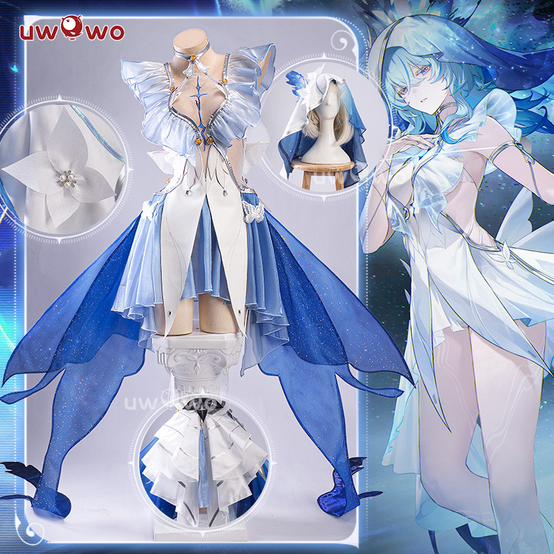  UWOWO Shorekeeper Cosplay Game Wuthering Waves WuWa Shorekeeper Cosplay Costume Halloween