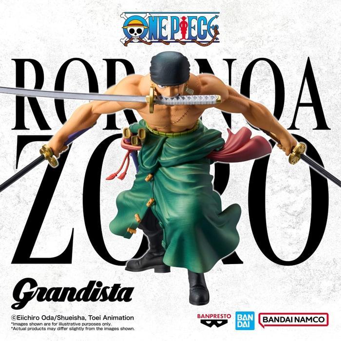 Banpresto - One Piece - Grandista Roronoa Zoro (Special Edition) 10 Inch