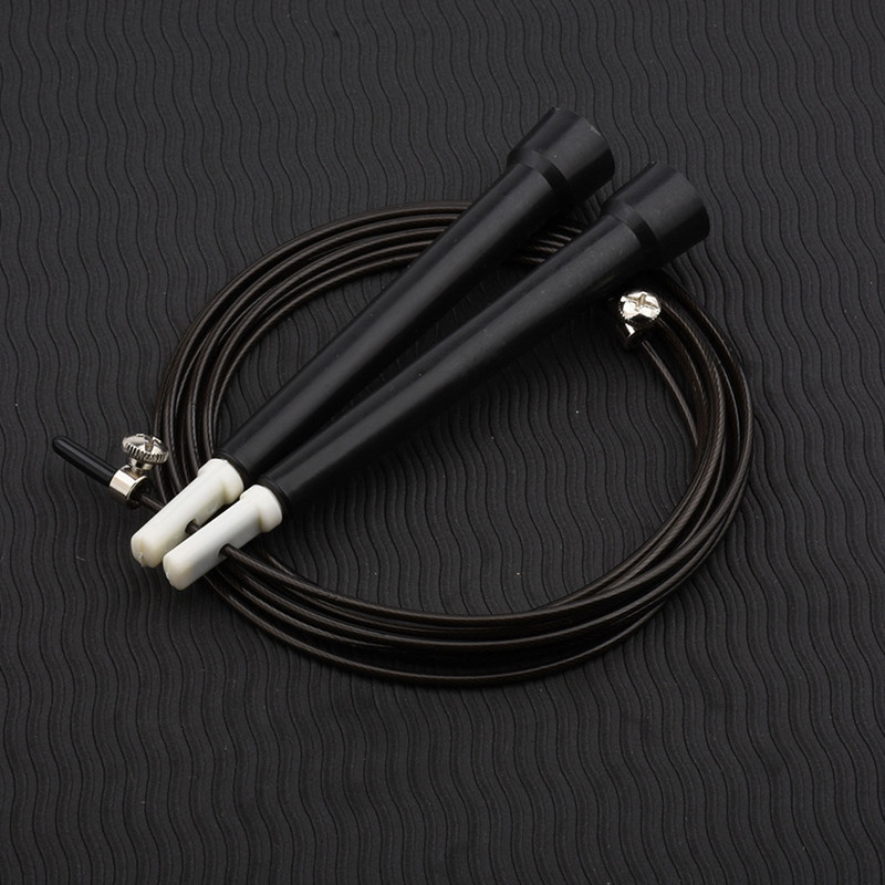 1Pcs Speed Jumping Rope Steel Wire Durable Fast Jump Rope Cable Sport Exercise Workout Equipments