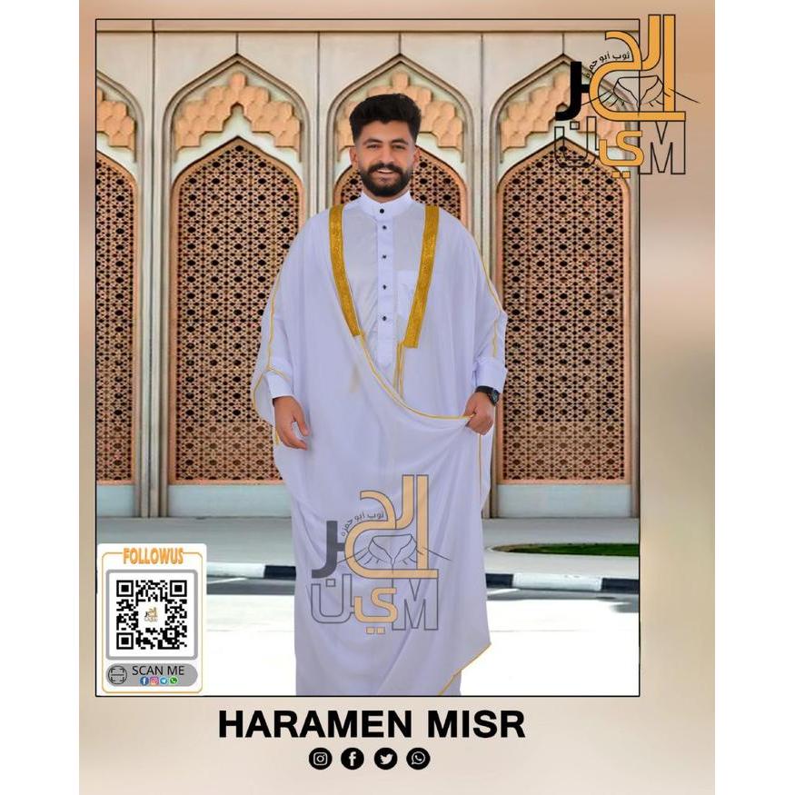 BISHT LUARAN JUBAH BAHAN NERAWANG BHIST JUBAH LUARAN JUBAH RAJA ARAB