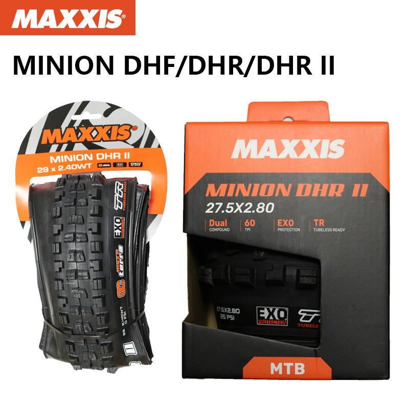 MAXXIS MINION DHR DHF Mountain Bike Tires Tubeless Anti Puncture Downhill Mountain Bike Tires 26