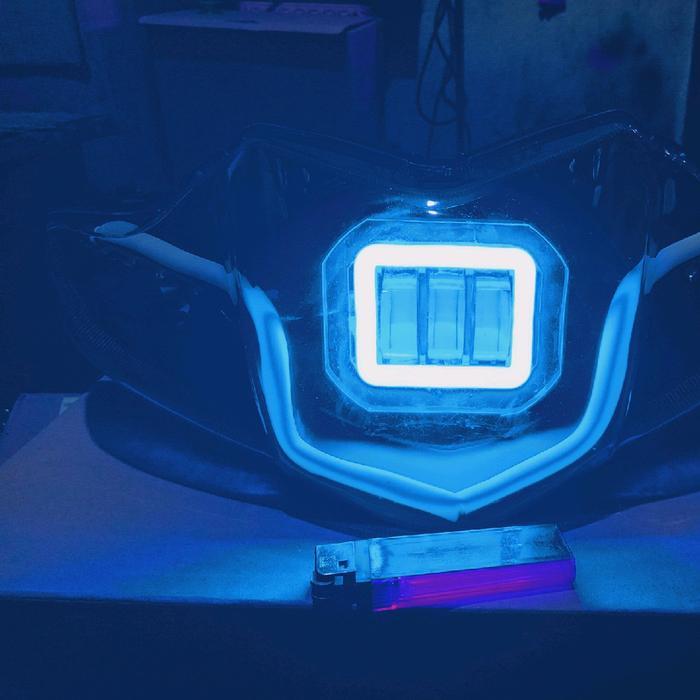 Reflektor Lampu Depan Revo Absolute Daymaker alis Motorcycle