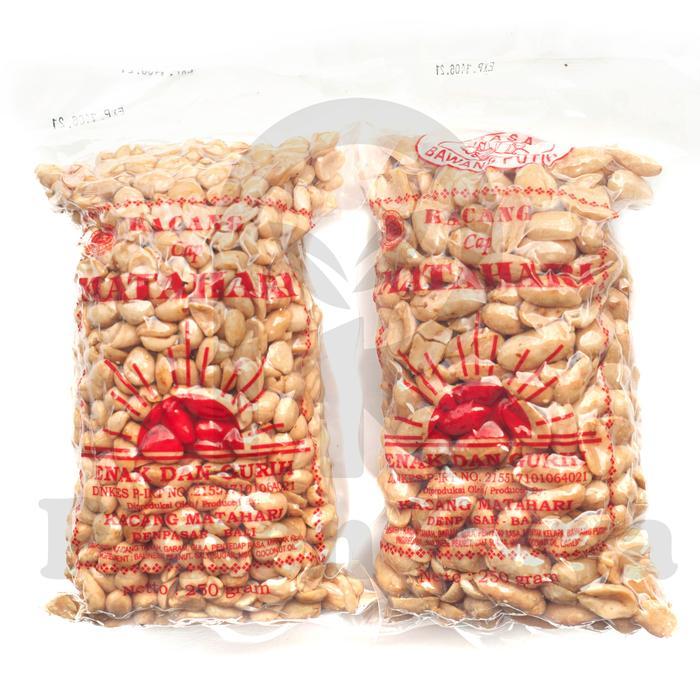 BIGSALE (FYP) KACANG MATAHARI BALI KACANG BAWANG CAP MATAHARI 250GR HARGA BERSAHABAT