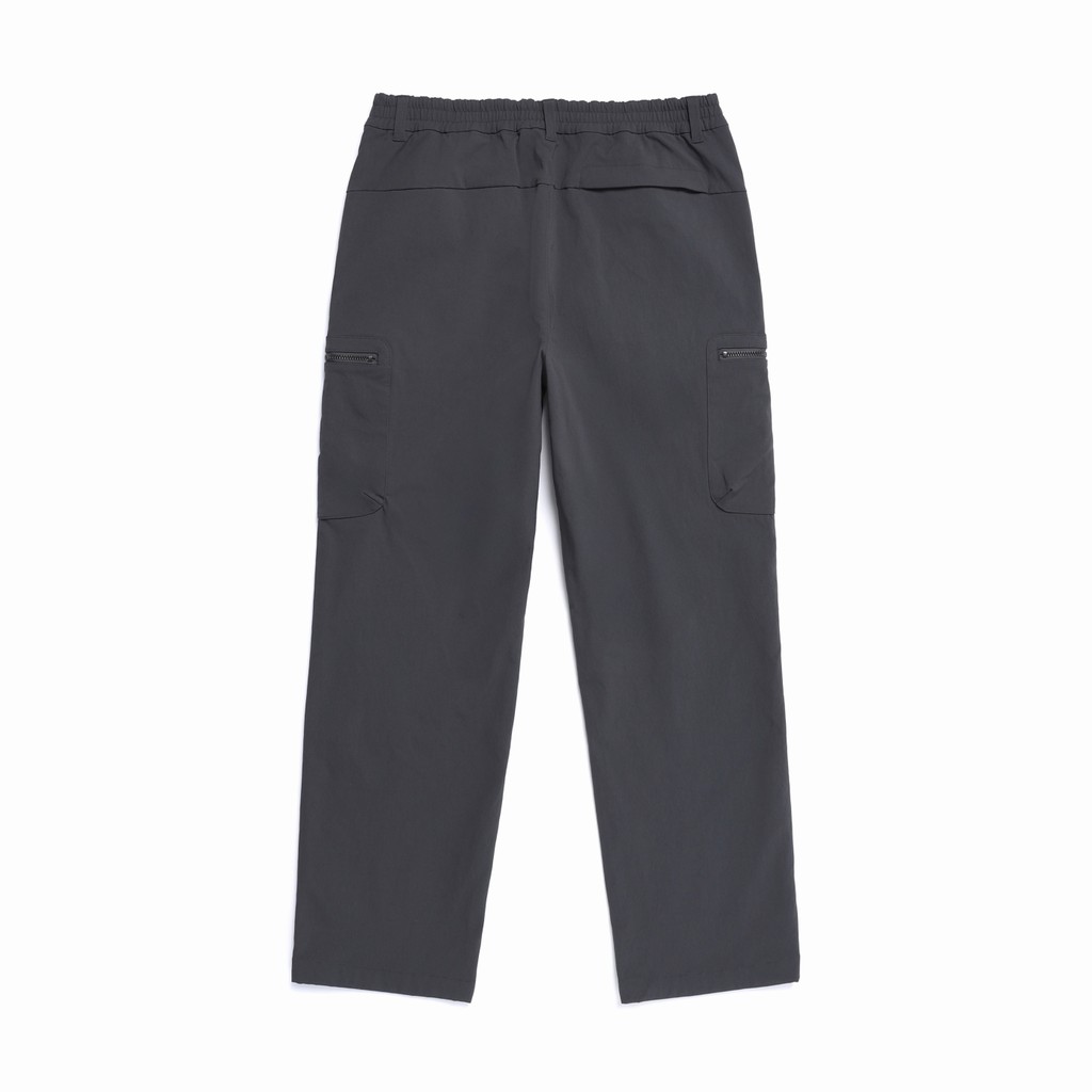 National Geographic Cargo Semi Loose Straight Pants - Celana Abu-Abu