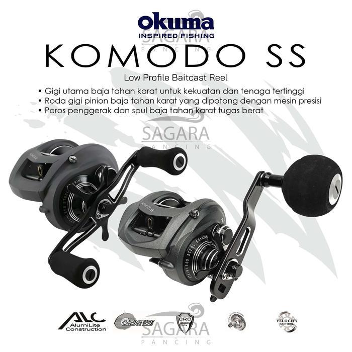 REEL OKUMA KOMODO SS KDS-364 KDS-463 REEL BC REEL BAIT CASTING